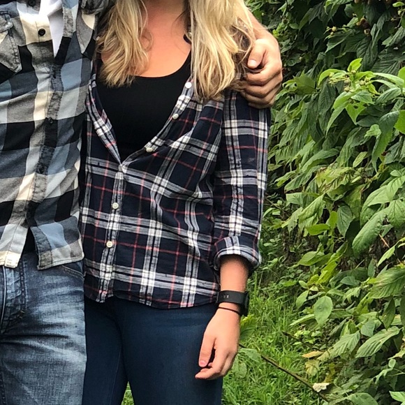 J. Crew Tops - Plaid j crew button down